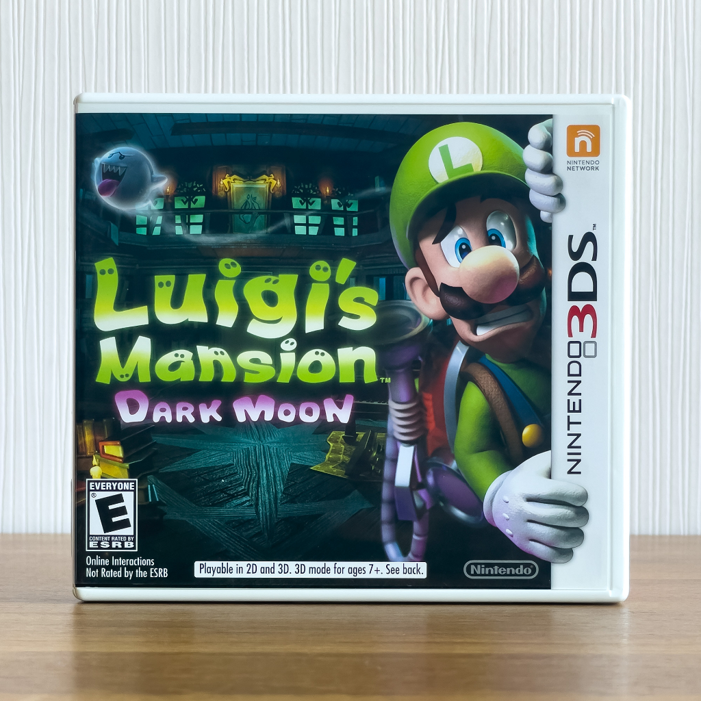 ตลับแท้ Nintendo 3DS : Luigi's Mansion Dark Moon มือสอง โซน US