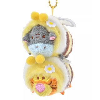 [ส่งตรงจากญี่ปุ่น] พวงกุญแจตุ๊กตาดิสนีย์ Disney Tsum Tsum Tigger &amp; Eeyore Bees Japan New Disney Store