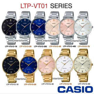 นาฬิกา Casio รุ่น LTP-VT01D-1BUDF, 2B2UDF, 2BUDF, 4B2UDF, 4BUDF  รับประกัน CMG 1 ปี