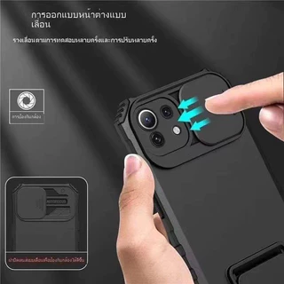เคสกันกระแทก กันรอยกล้อง Case Oppo Realme 5 5s 5i Realme 6i เคสโทรศัพท์ มีขาตั้ง ตั้งได้ ส่งจาทไทย