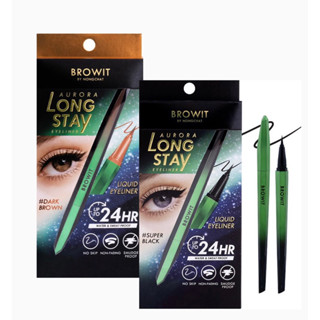 BROWIT AUROLA LONG STAY EYELINER ออโรร่าลองสเตย์อายไลน์เนอร์ ขนาด 0.5G บราวอิท