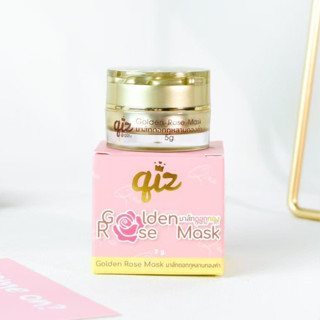 มาส์กดอกกุหลาบทองคำ Qiz Golden Rose Mask 5 กรัม  ( ของแถม 5 ใจ)