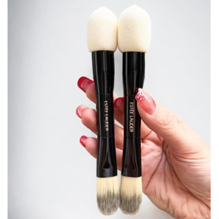 Estee Lauder Foundation Sponge &amp; Brush แปรงแต่งหน้าและฟองน้ำ