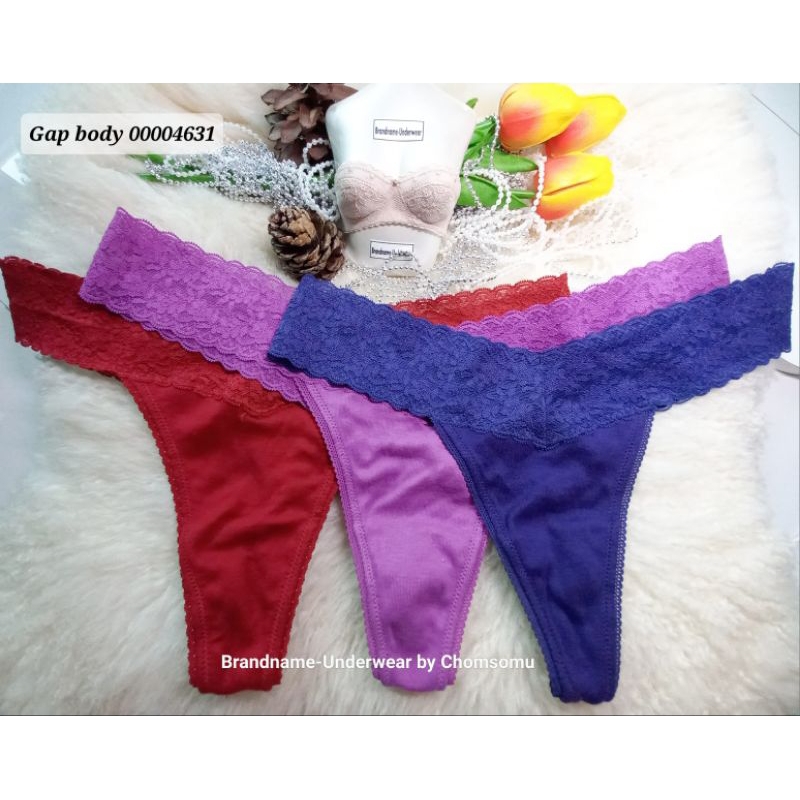 G@p body Size CS,S,M,L,XL,2XL,3XL,4XL  ชุดชั้นในแบรนด์เนม/กางเกงใน จีสตริง G-string 00004631