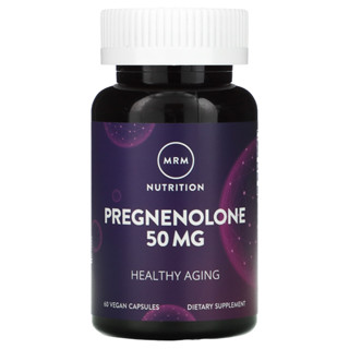 MRM Nutrition, Pregnenolone, 50 mg, 60 Vegan Capsules