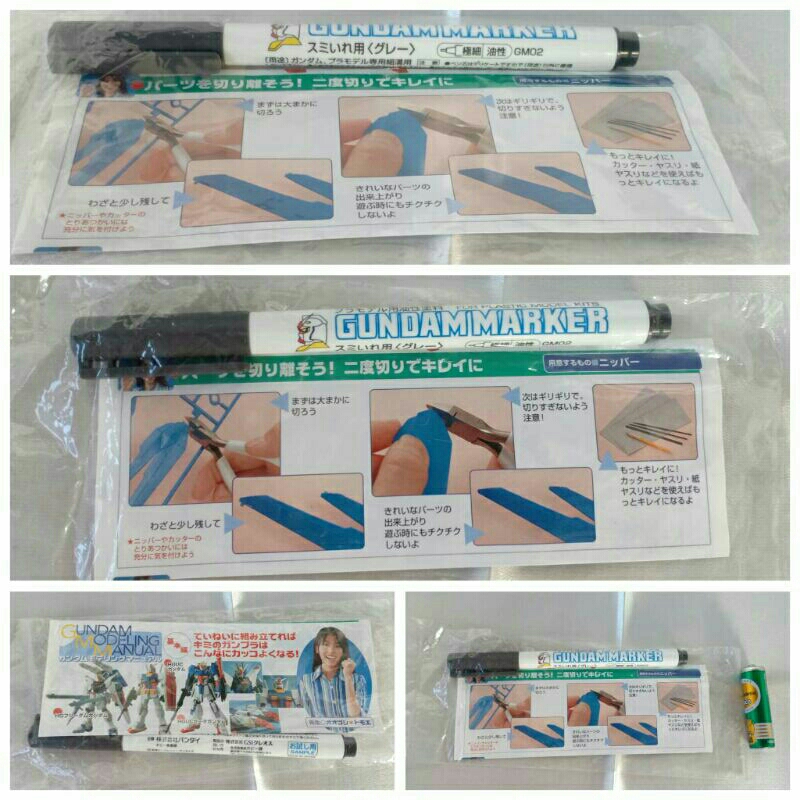 สินค้า​ ปากกา​ GUNDAM Marker​ กันดั้ม​ ​มาร์คเกอร์​ สินค้า​ญี่ปุ่น​มือสอง​