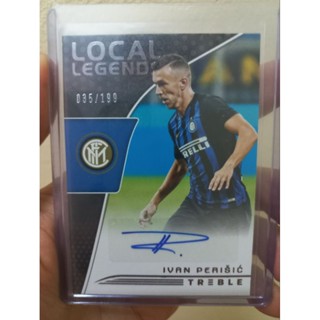 การ์ดลายเซ็นต์ อิวาน เปริซิส รัน /199 ยี่ห้อ PANINI - Ivan Perisic Auto เปริซิช นักฟุตบอล ของสะสม พานินี่ สเปอร์ อินเตอ