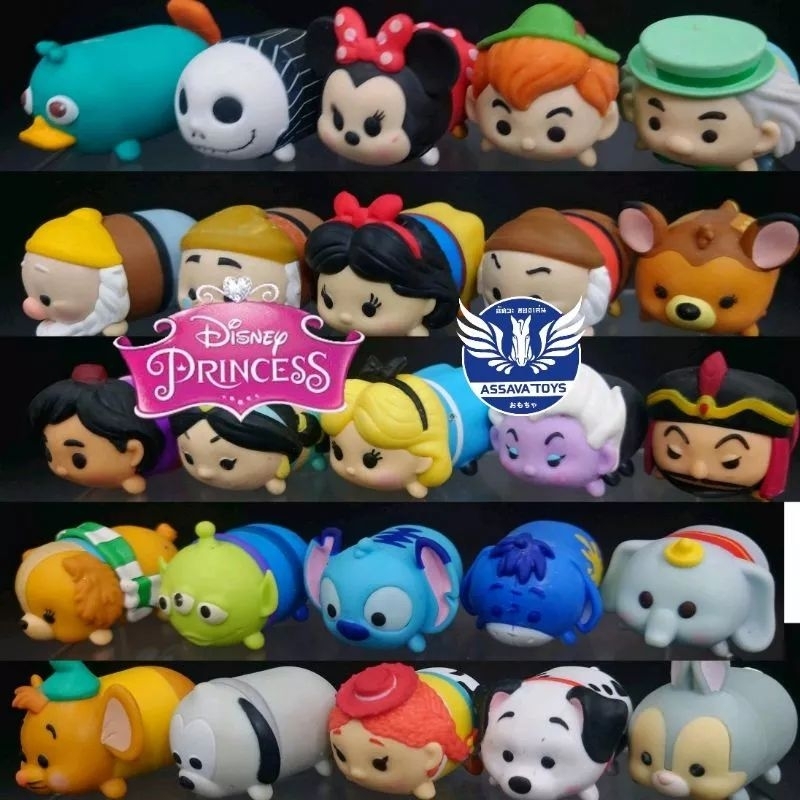 โมเดล​ Tsum​ Tsum​ Disney Set#2 Size L ขนาด 4.0 Cm งานสวยงานดี รับรองคุ้มมากกก​ ​ น่ารักจริงๆนะ บางแบบมีน้อยมาก