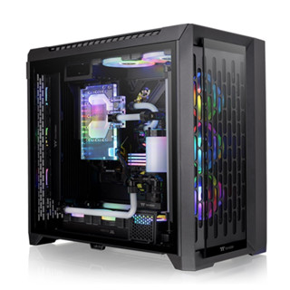 THERMALTAKE ( เคสคอมพิวเตอร์ แบบเปล่า ๆ ) CASE CTE C750 TG ARGB BLACK / WHITE E-ATX FULL TOWER