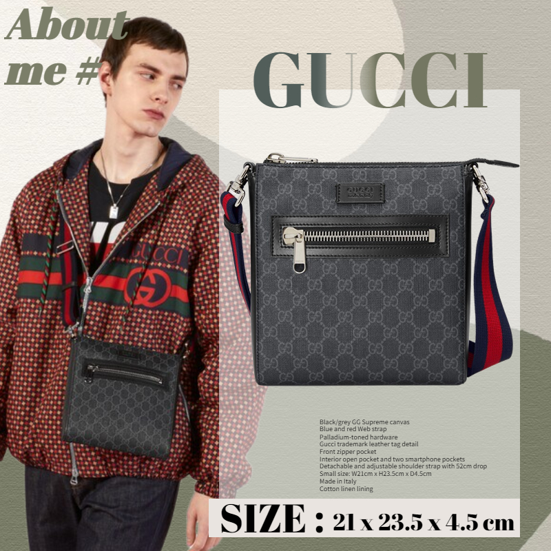 ⏹กุชชี่  Gucci GG BAG กระเป๋าสะพายข้างผู้ชาย