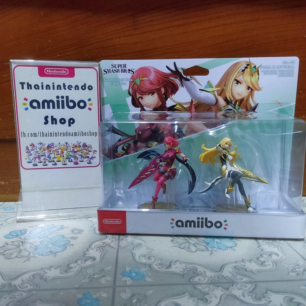 amiibo Pyra &amp; Mythra (Xenoblade) Super Smash Bros.