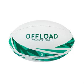 OFFLOAD ลูกรักบี้ รุ่น R100 เบอร์ 3 (สีขาว/เขียว)