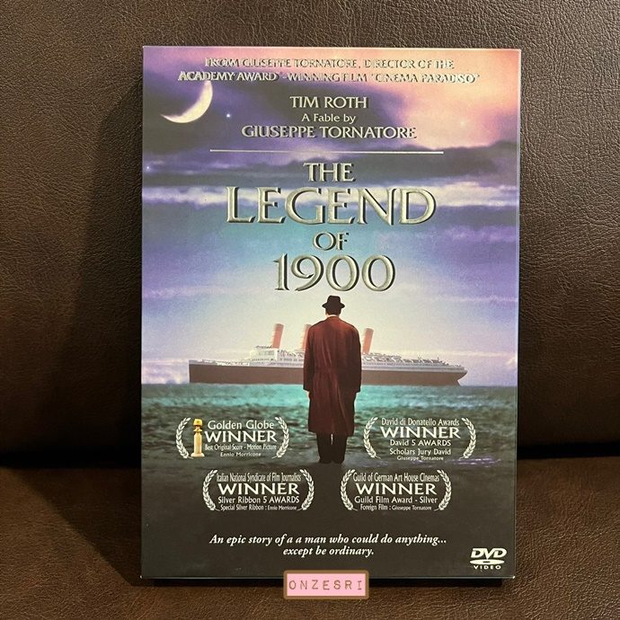 DVD The Legend of 1900 (1998) ตำนานนายพันเก้า หัวใจรักจากท้องทะเล(DVD มีเสียงไทย/อังกฤษ ซับไทย/อังกฤษ)