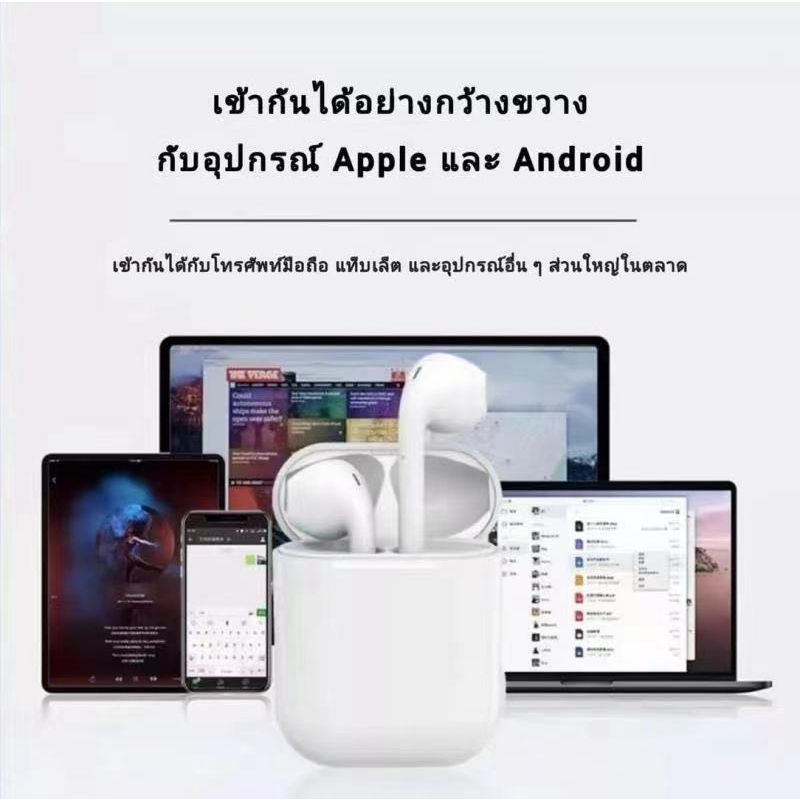 vivoหูฟัง บูลทูธของแท้100% หูฟังเอียบัดไร้สาย พร้อม MIC กันน้ำ TWS สเตอริโอหูฟังกีฬา