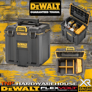 DEWALT กล่อง กล่องเครื่องมือ ทรงลึก ขนาด 1/2 Size TOUGHSYSTEM 2.0 รุ่น DWST08035-1