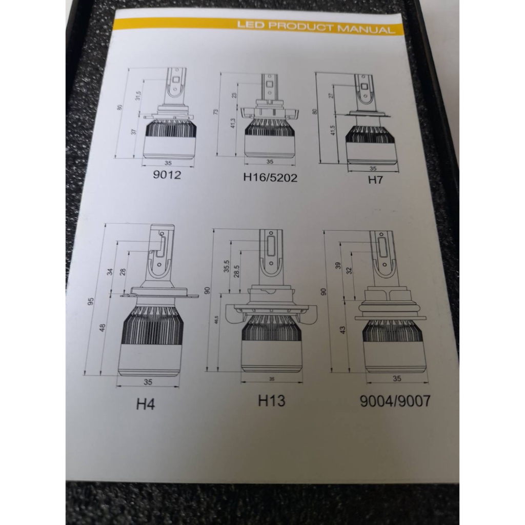 ไฟหน้ารถยนต์ LED ยี่ห้อ NAO iLight Series ขาH4 H7 H1 H11 HB3 HB4 HIR2 H27 H16 H8 รับประกัน 1 ปี ราคา ถูกที่สุด ดีลบีเคเค แกลเลอรีภาพที่ 7