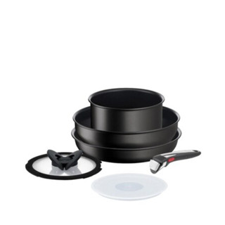 TEFAL ชุดเครื่องครัวกระทะถอดด้าม 6 ชิ้น Ingenio Unlimited รุ่น L7819022 สีดำ