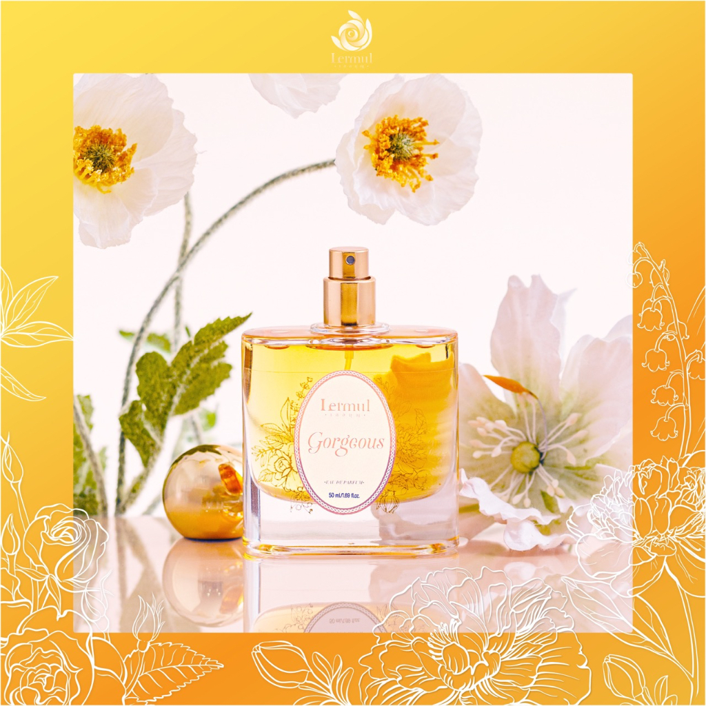 น้ำหอม Gorgeous – Eau De Parfum : Narcotic floral หอมหวานอลังการ น้ำหอมประกวด – โปรปัง