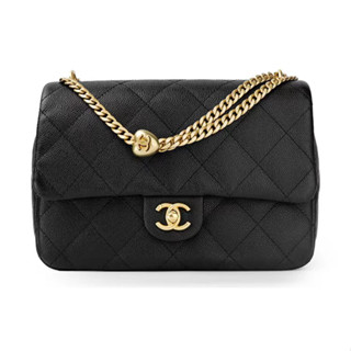 【2023】New 👜Chanel 23P Large size Women/Shoulder Bag กระเป๋าโซ่/