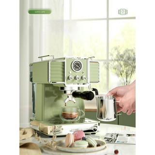 Petrus PE3690 เครื่องชงกาแฟเอสเปรสโซ espresso coffee machine home small semi-automatic steam milk foam