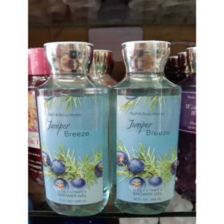 Bath &amp; Body Works เจลอาบน้ำ Juniper Breeze Shower Gel 295ml.ของแท้ (สินค้า1ชิ้น)