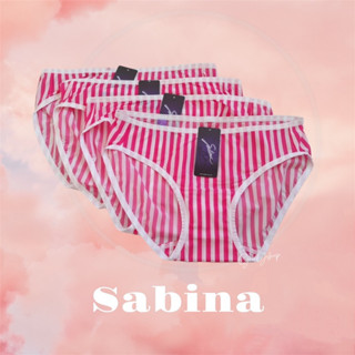 [New] Sabina แท้💯 กางเกงชั้นใน ลายทาง (ชมพู/ขาว)