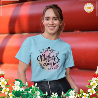 เสื้อวันแม่ สกรีนลาย Happy Mother Day M27 เนื้อผ้าโพลีเอสเตอร์100% ตรงปก BKstock