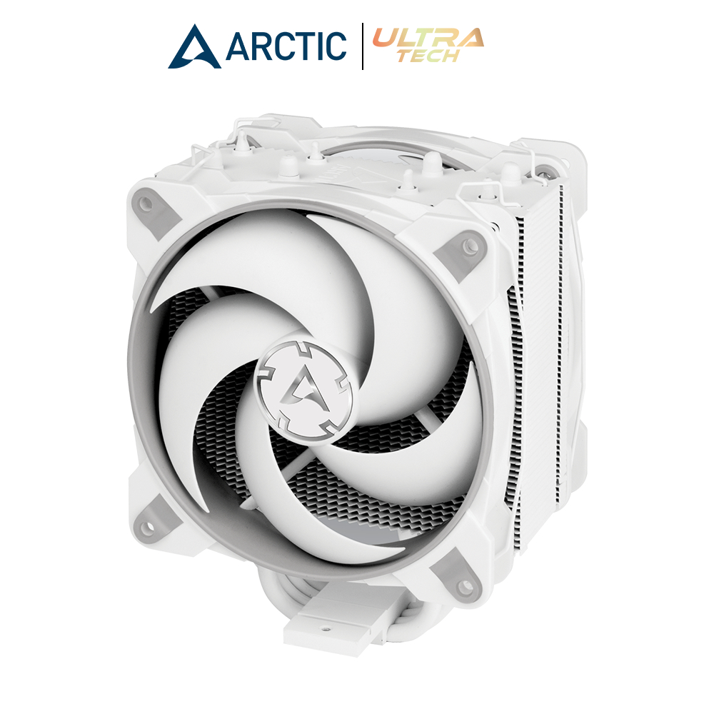 ARCTIC FREEZER 34 ESPORT DUO - GRAY/WHITE *รองรับ LGA1700 / AM5 (CPU Air Cooler / พัดลมระบายความร้อนซีพียู)