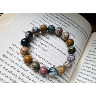 กำไลหิน OCEAN Jasper *หินแท้ สีธรรมชาติ