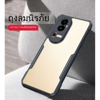 HHLตรงรุ่น เคสใสขอบสี เคสหลังใส  ใช้สำหรับ Oppo Reno10 Reno10pro เคสใสกันกระแทก