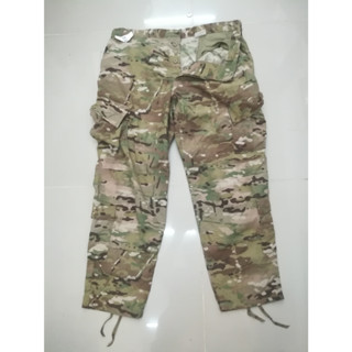 018USARMYกางเกงทหารUSผู้ชาย OCP Pants Military FR Flame Resistant Scorpion Trousers 2 ขนาดL-Sรอบเอว35-39 นิ้วลายพราง MUL