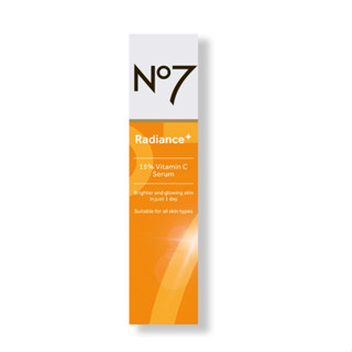 No7 Radaiance+ 15% Vitamin C Serum 25 ML นัมเบอร์เซเว่น เรเดียนซ์ พลัส 15% วิตามิน ซี เซรั่ม 25 มล.