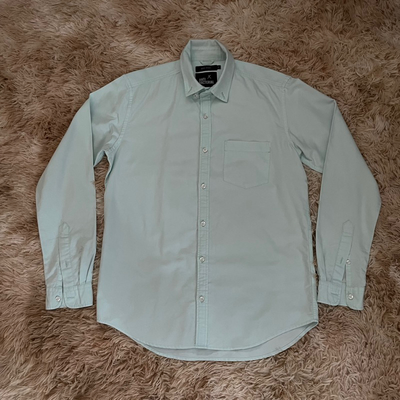 [ส่งต่อ] เสื้อเชิ้ตสีเขียวมิ้นท์ ERAWON แท้ 100%