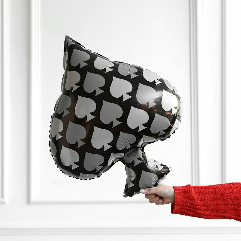 ลูกโป่งไพ่ ดอกจิก โพธิ์ดำ โพธิ์แดง ข้าวหลามตัด ลูกเต๋า ลูกโป่งกาสิโน casino