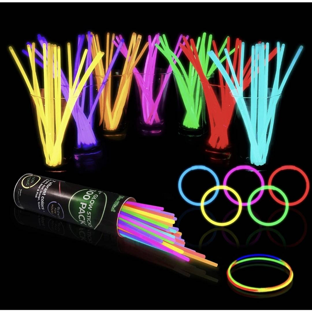 แท่งเรืองแสง ✨กำไลเรืองแสง Bright Glow Sticks  แท่งไฟ ของเล่นเรืองแสง แท่งหักเรืองแสง สร้อยข้อมือเรืองแสง