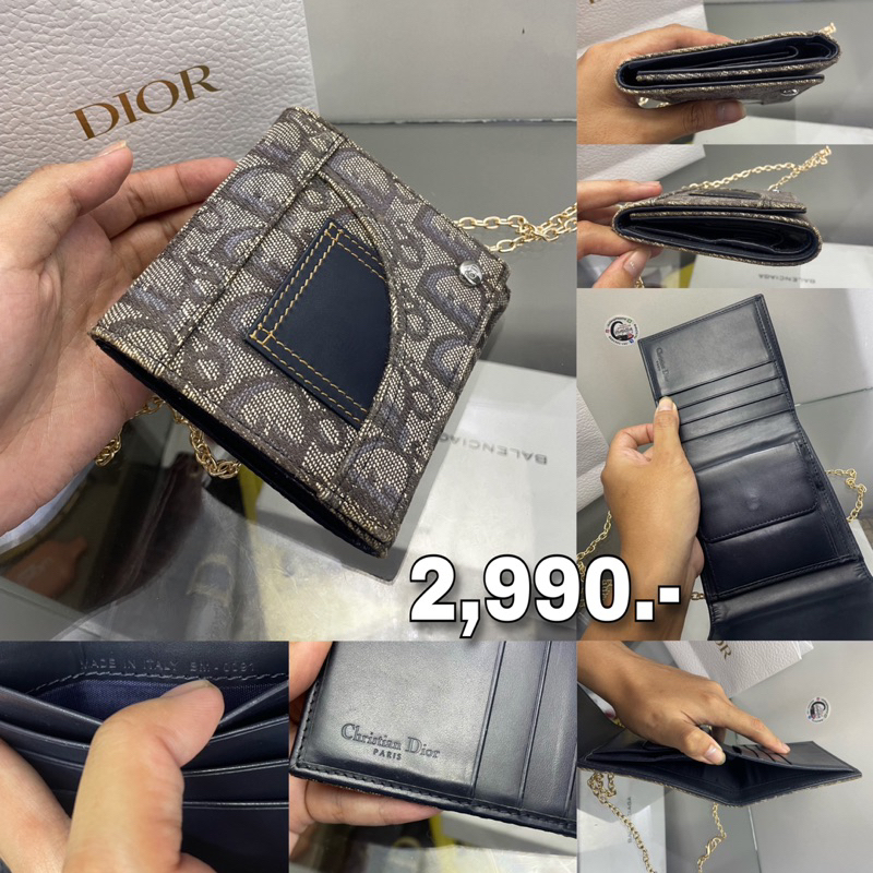 Used Dior Wallet Vintage ของแท้100%