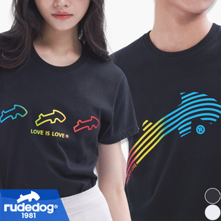 rudedog เสื้อยืดผู้ชาย เสื้อยืดผู้หญิง 🏳️‍🌈 LGBT Pride Month Collection ของแท้ 100% รู้ดด็อก
