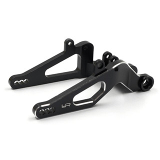 Yeah racing ALUMINUM REAR SWING ARM BLACK FOR KYOSHO 1/8 MOTORCYCLE KYMC-002BK