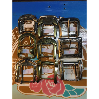 หัวเข็มขัดหัวเข็มขนาด38มมหรือ1.5”เนื้อโลหะซิ้งค์ชุบนิเกิลEAS…