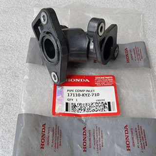 คอท่อ HONDA W125i 17110-KYZ-710 คอท่อไอดี ข้อต่อเรือนลิ้นเร่ง ของแท้ศูนย์