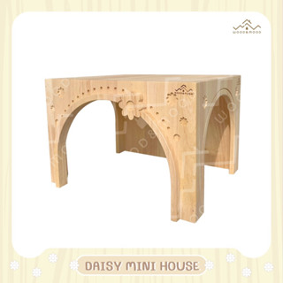 บ้านกระต่าย บ้านเดซี่ บ้านแกสบี้ บ้านชินชิล่า บ้านไม้ บ้านสัตว์เลี้ยง รุ่น DAISY MINI HOUSE [WOOD&amp;MOOD]