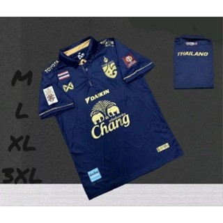 เสื้อกีฬาผู้ชาย คอปก ช้างChang มีภึง3XL