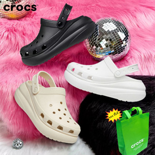 ส่งจากกรุงเทพ Crocs Classic Crush Clog รองเท้าแตะ รองเท้าหัวโต รองเท้าผู้ใหญ่ ใส่ได้ทั้งหญิงและชาย