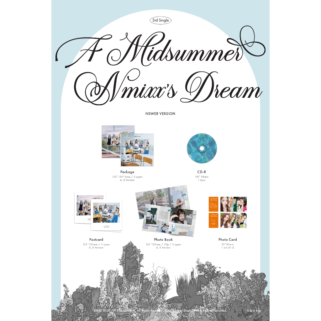 ✅พร้อมส่ง [NMIXX] อัลบั้ม A Midsummer NMIXX’s Dream (PHOTOBOOK /DIGIPACK/NSWER Ver.) ราคา ถูกที่สุด ดีลบีเคเค แกลเลอรีภาพที่ 6