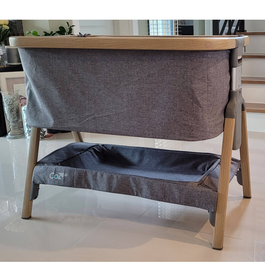 ( มือสอง)Tutti bambini Cozee bedside Crib set เตียงเด็กแรกเกิด 0 - 8 เดือน