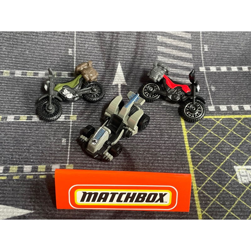 Matchbox&Hotwheels Jurassic park ขนาด 1:64