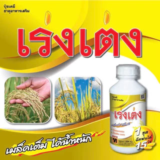 เร่งเต่ง 1 ลิตร อาหารเสริม เร่งรวง เมล็ดเต่ง ได้น้ำหนัก ค่าส่งถูก