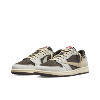 Nike Travis Scott x Jordan Air Jordan 1Low OGSP Sailand DM7866-162 ของแท้ 100% Sneakers