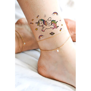 สติกเกอร์ แทททู รอยสัก นำเข้า  ** tattoo sticker กันน้ำ