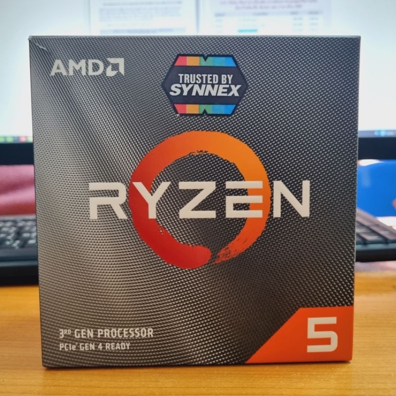 CPU AMD RYZEN 5 3600 6C/12T (AM4) มือ2 สภาพดีครบกล่อง